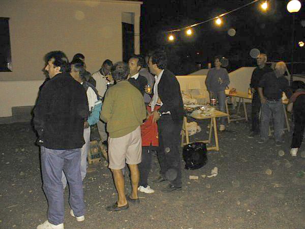 Vecinos de la Concha en tertulia